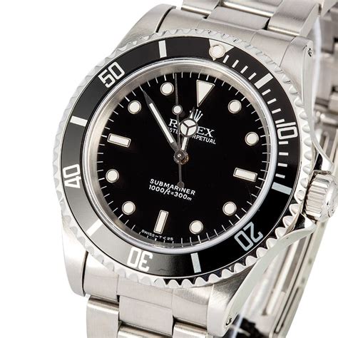 pre owned rolex submariner no date